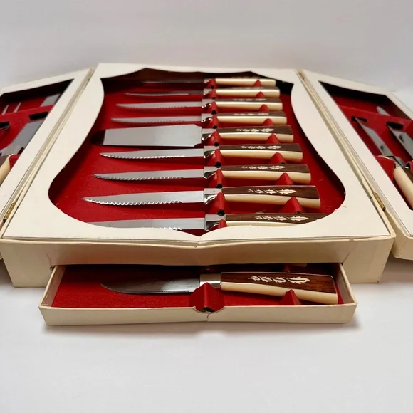 Vintage Regent Sheffield 19-Piece “Treasure Chest” Cutlery Set Stainless Steel - Picture 4 of 12